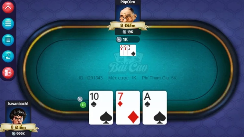 Chiến thuật đánh bài ba cây luôn thắng cho mọi cược thủ 1 Người chơi sẽ được nhận 3 lá bài và bắt đầu tính điểm