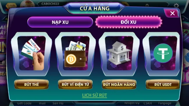 Tính năng rút tiền tại Sun52 luôn được tối ưu hóa thuận tiện và nhanh chóng